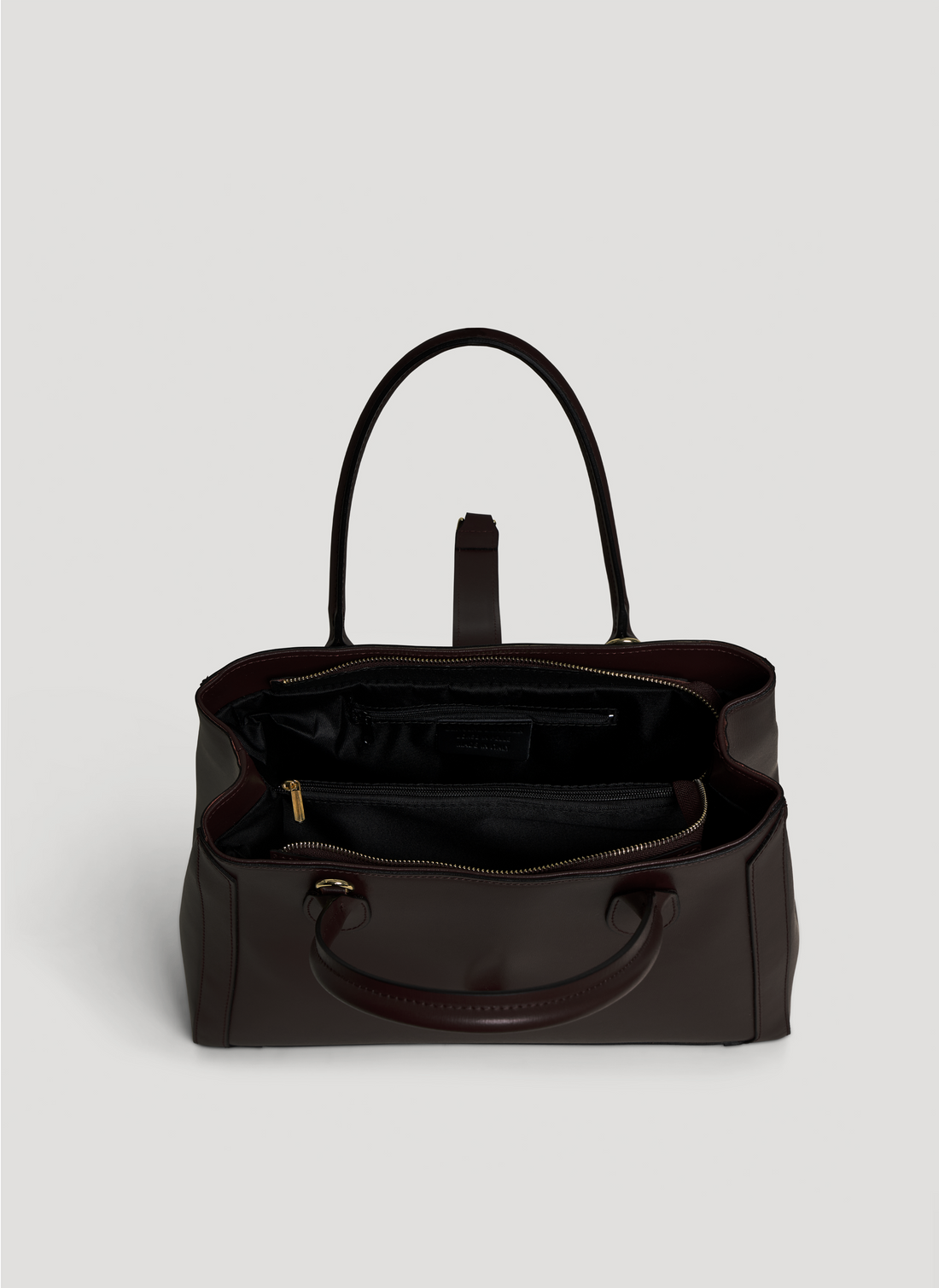 Borsa Chloe in pelle spazzolata Testa di moro