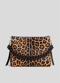 Borsa Braid Limited Edition in Pelle Calf Hair Leopardata