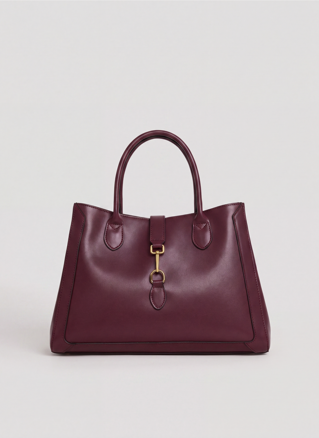 Borsa Chloe in pelle spazzolata Borgogna - Voemièn