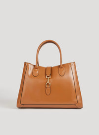 Borsa Chloe in pelle spazzolata Cuoio