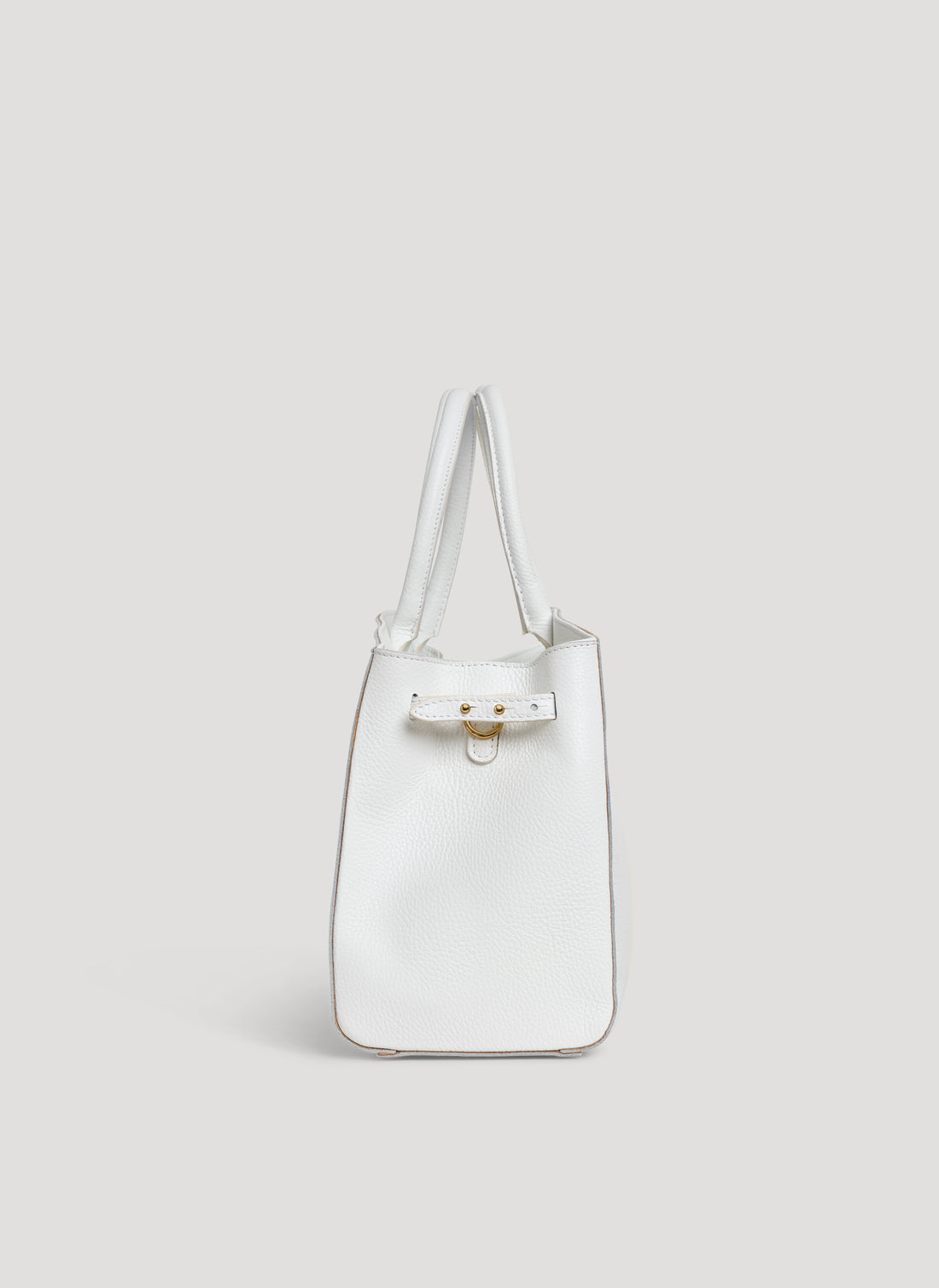 Borsa Driade in Pelle Dollaro Bianca - Voemièn