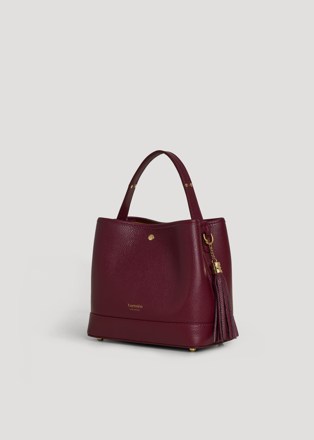 Borsa Kendy in pelle Dollaro Borgogna