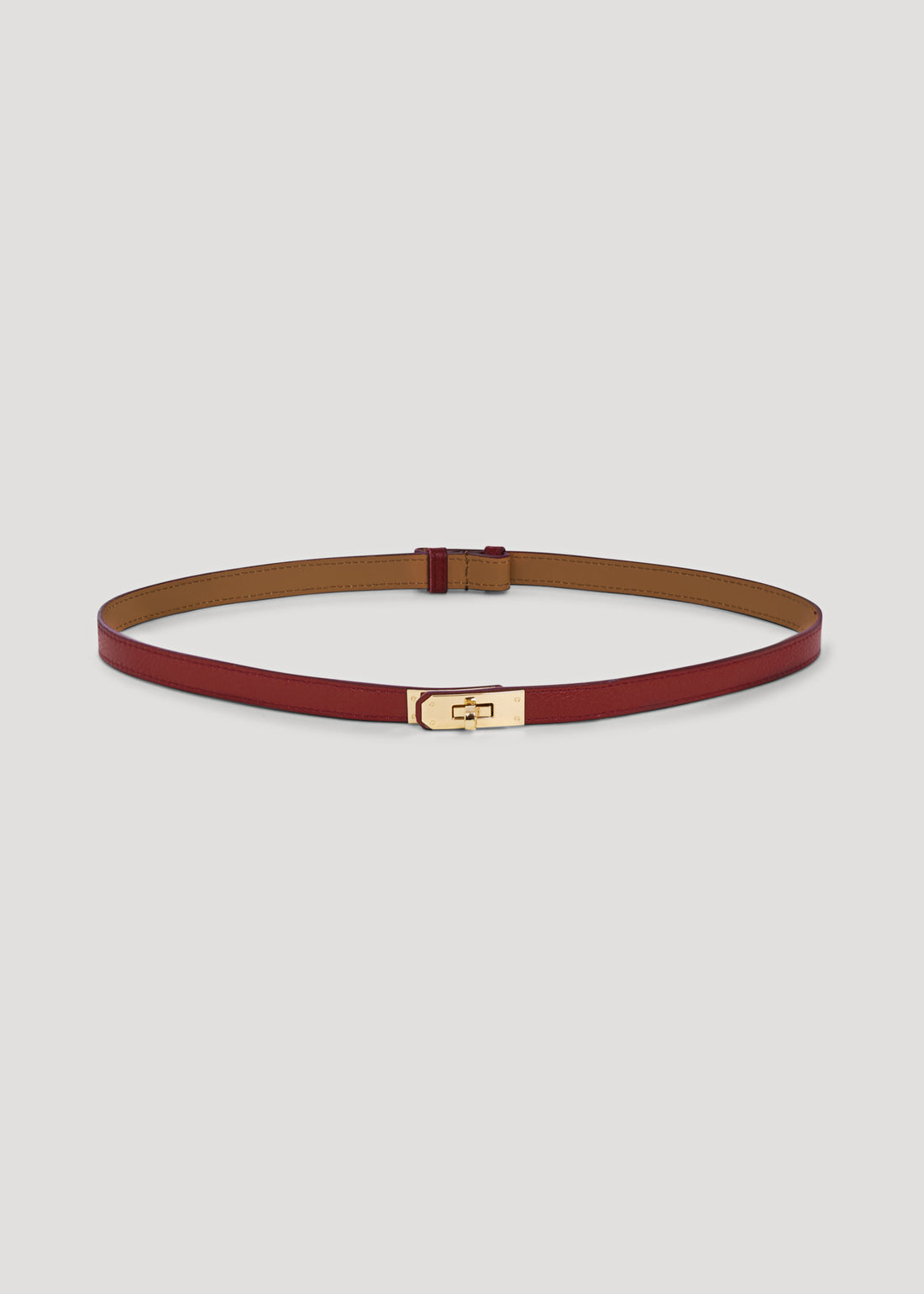 Cintura Baronne in pelle Borgogna Gift - Voemièn