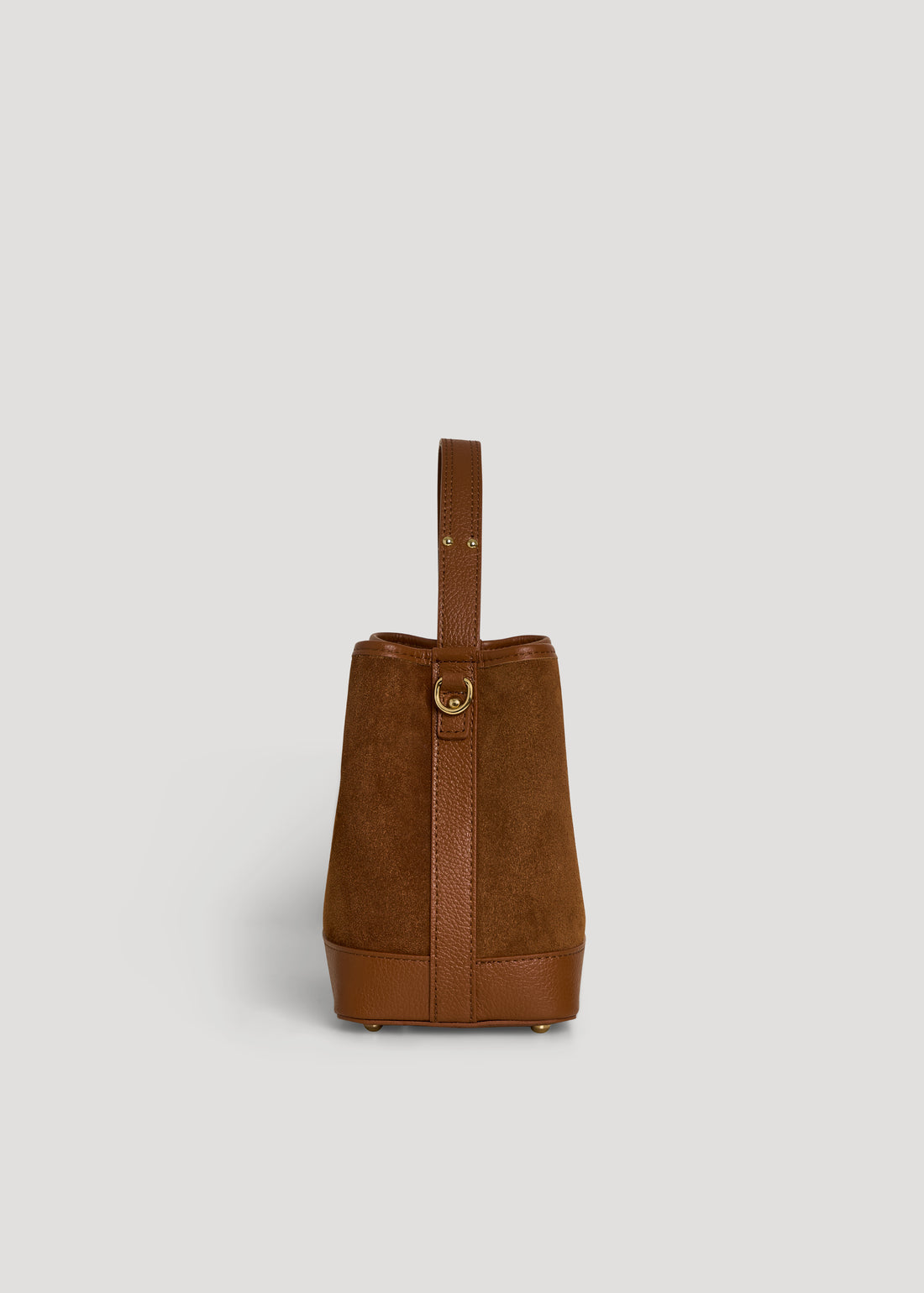 Borsa Kendy in Camoscio e Pelle Cuoio