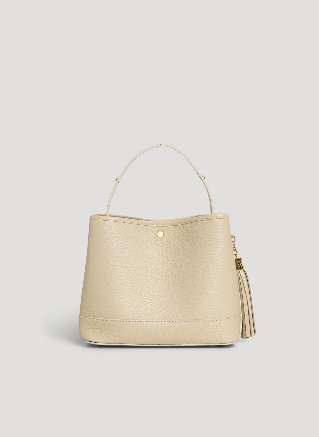 Borsa Kendy in Pelle Dollaro Beige - Voemièn