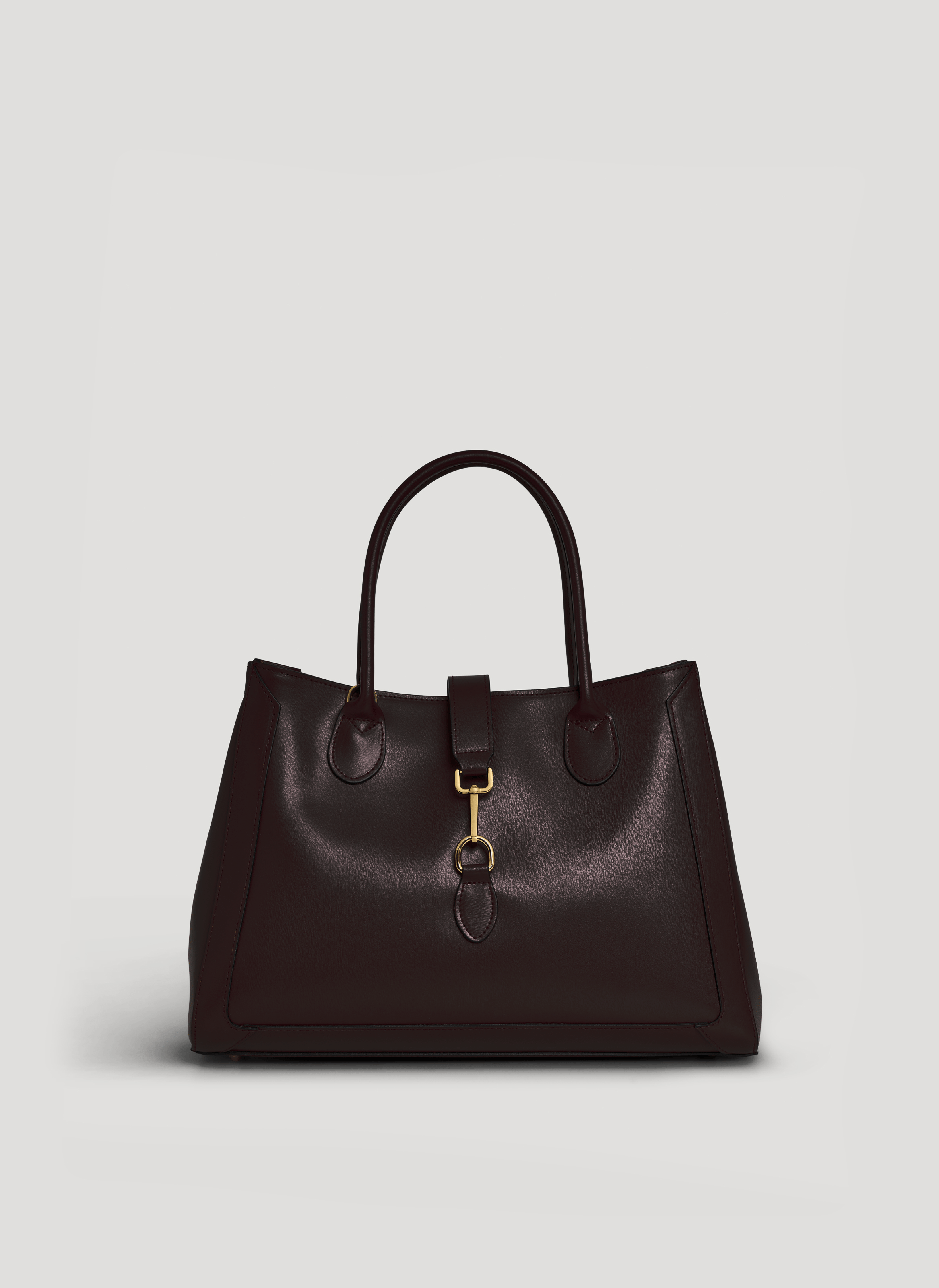 Borsa Chloe in pelle spazzolata Testa di moro - Voemièn