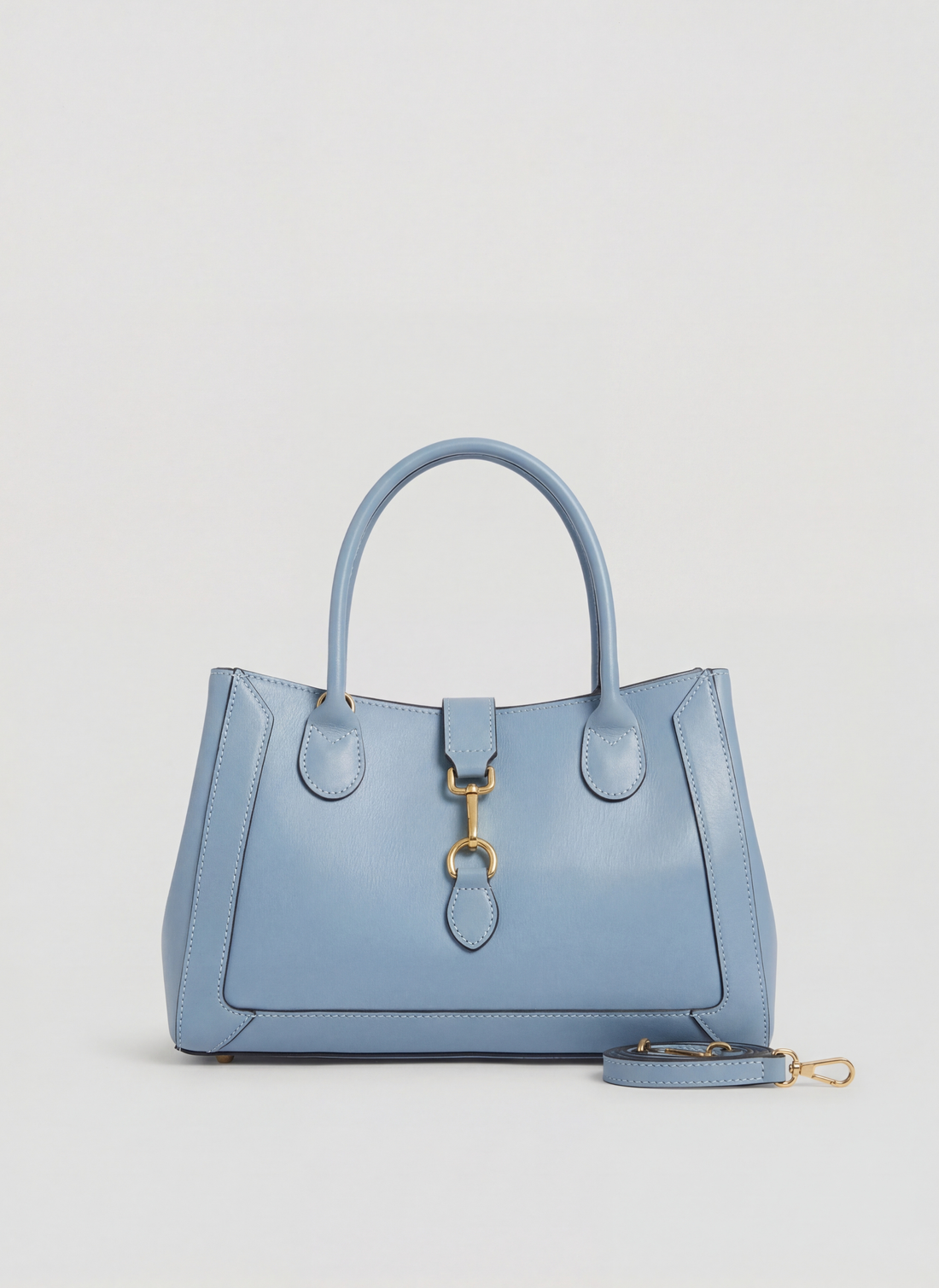 Borsa Chloe micro in pelle spazzolata Denim - Voemièn