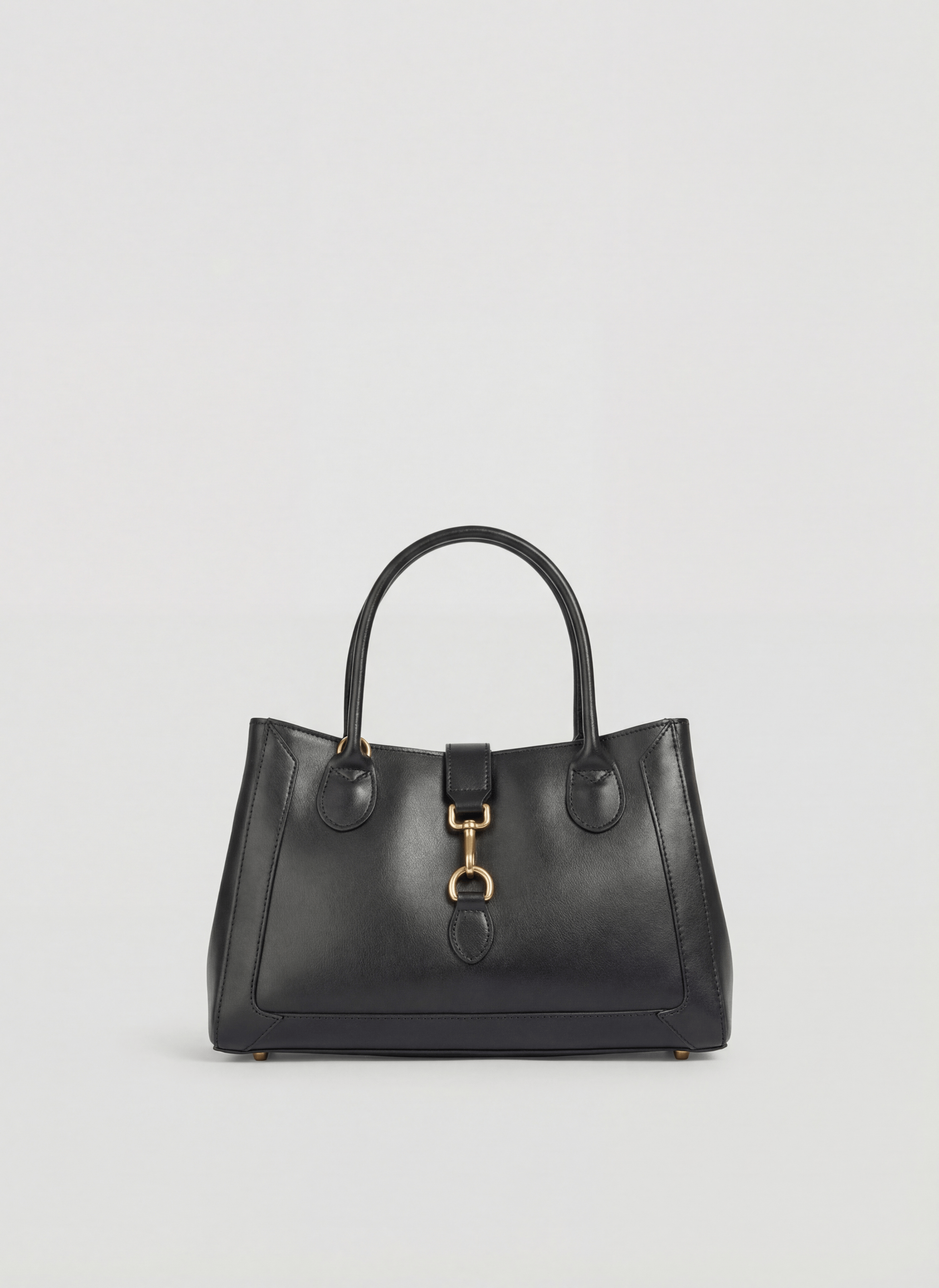 Borsa Chloe Micro in Pelle Spazzolata Nera - Voemièn