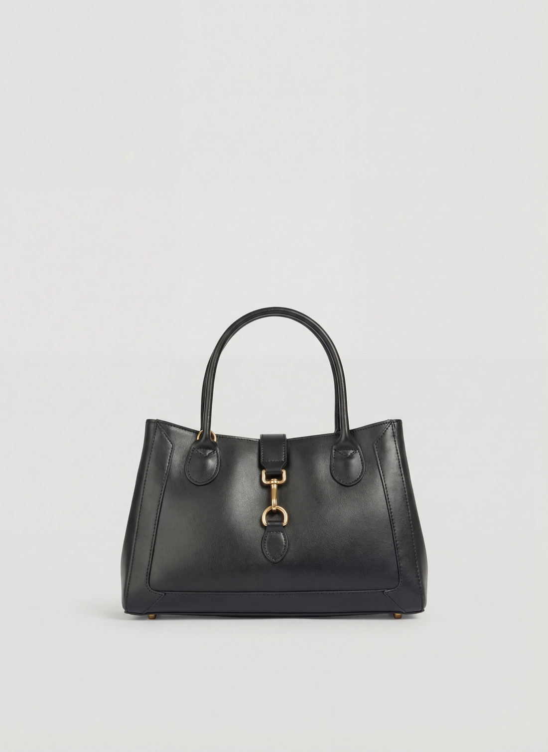 Borsa Chloe Micro in Pelle Spazzolata Nera - Voemièn