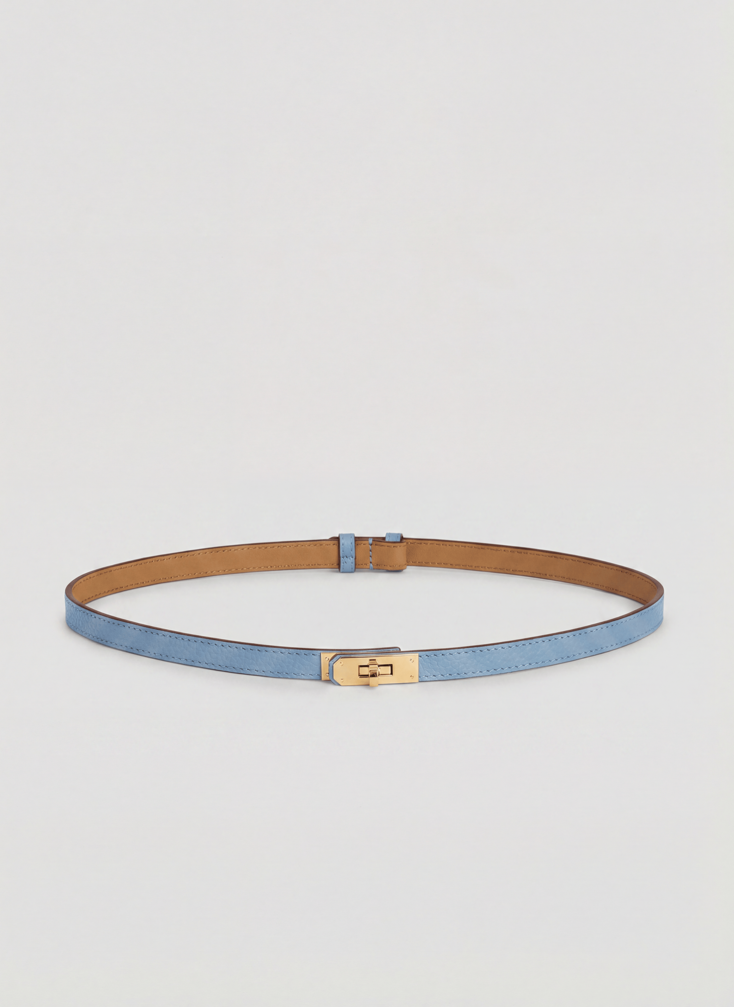 Set Mayfair in Pelle Dollaro Denim - Voemièn