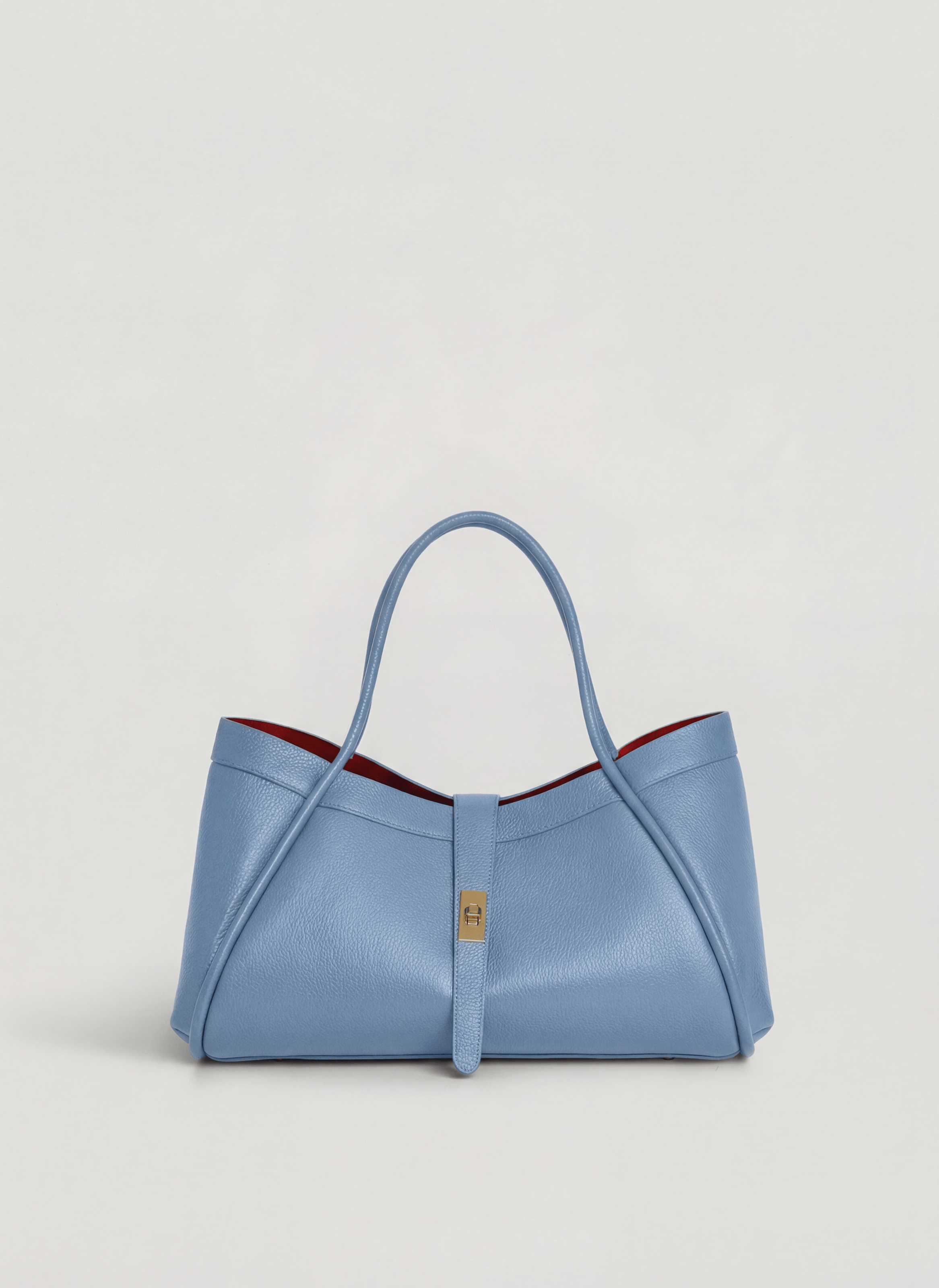 Borsa Mayfair Micro in Pelle Togo Denim - Voemièn