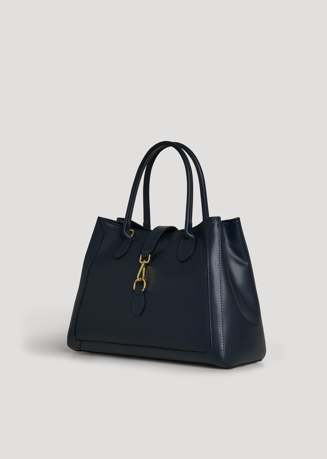 Borsa Chloe in pelle spazzolata Blu Navy