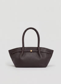 Borsa Brickell in Pelle Testa di moro