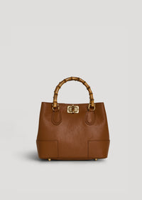 Bamboo Babe Medium Dollaro Leather Bag