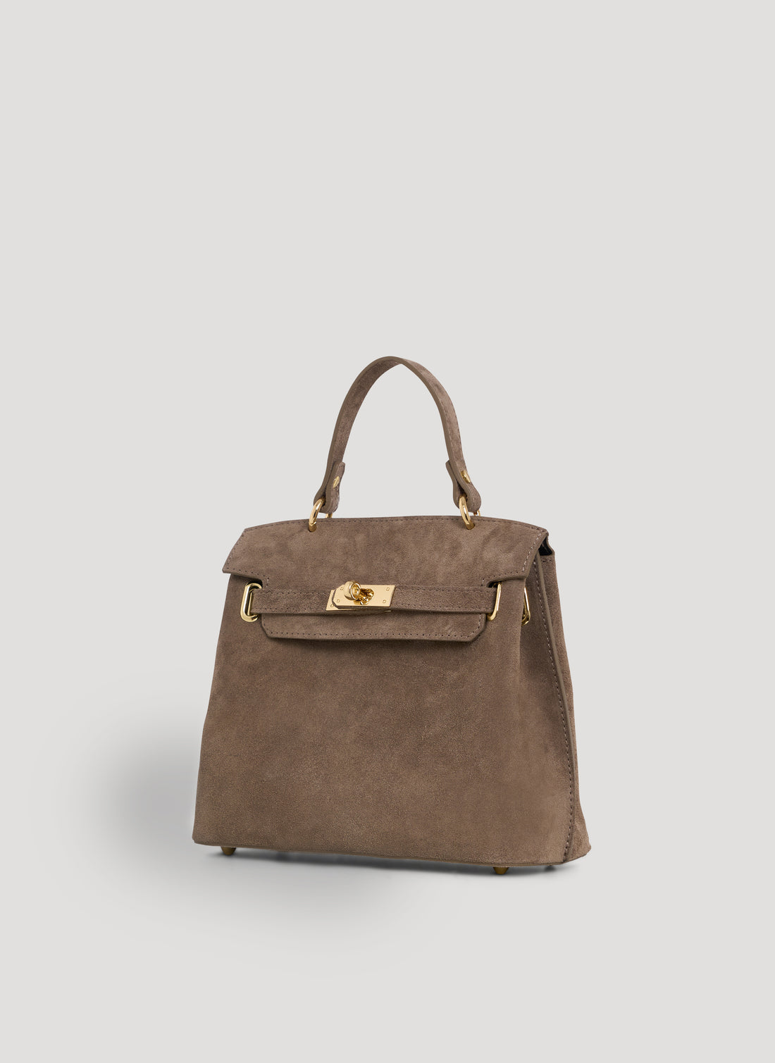 Borsa Giselle in Camoscio Taupe