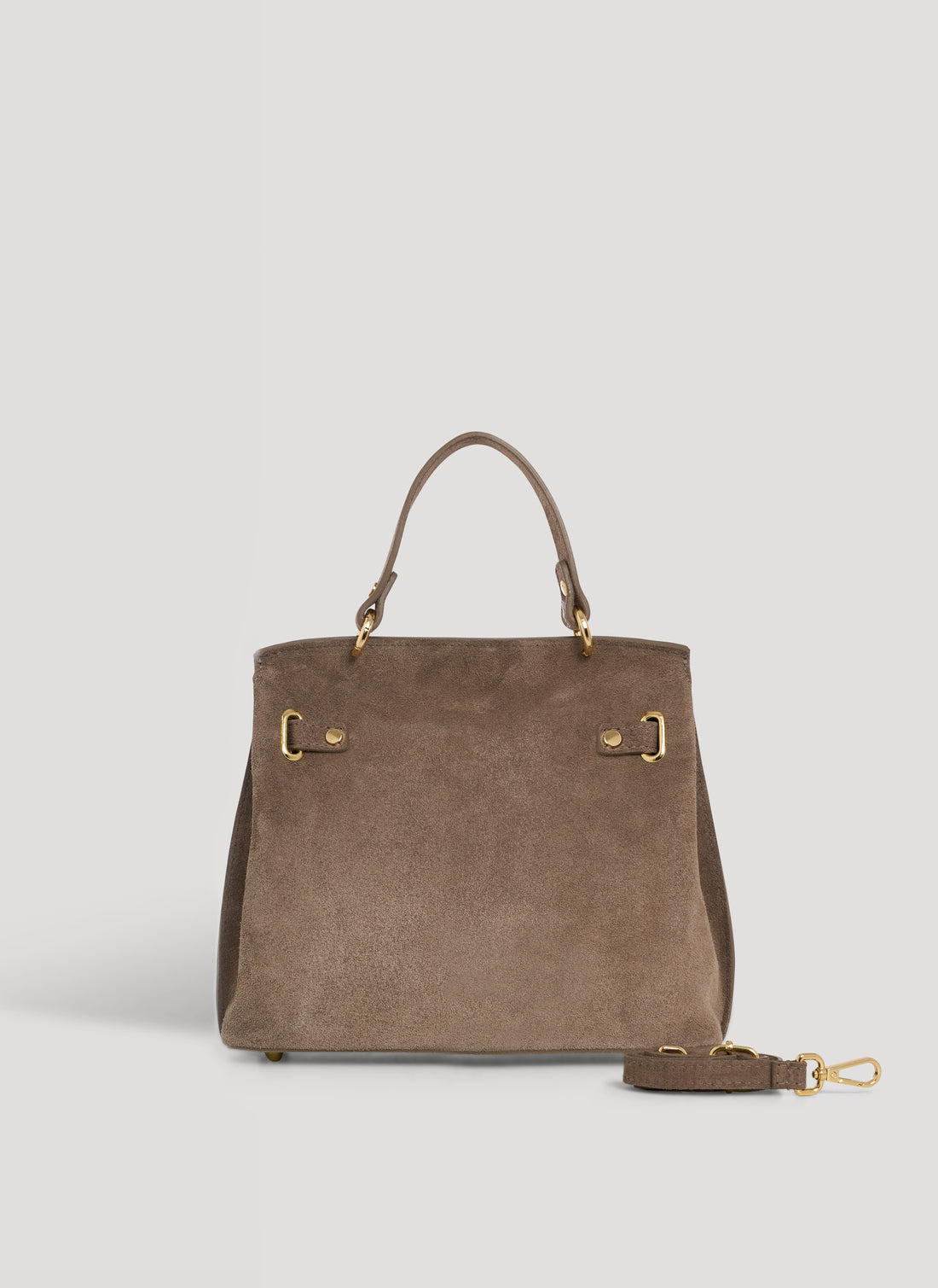 Borsa Giselle in Camoscio Taupe