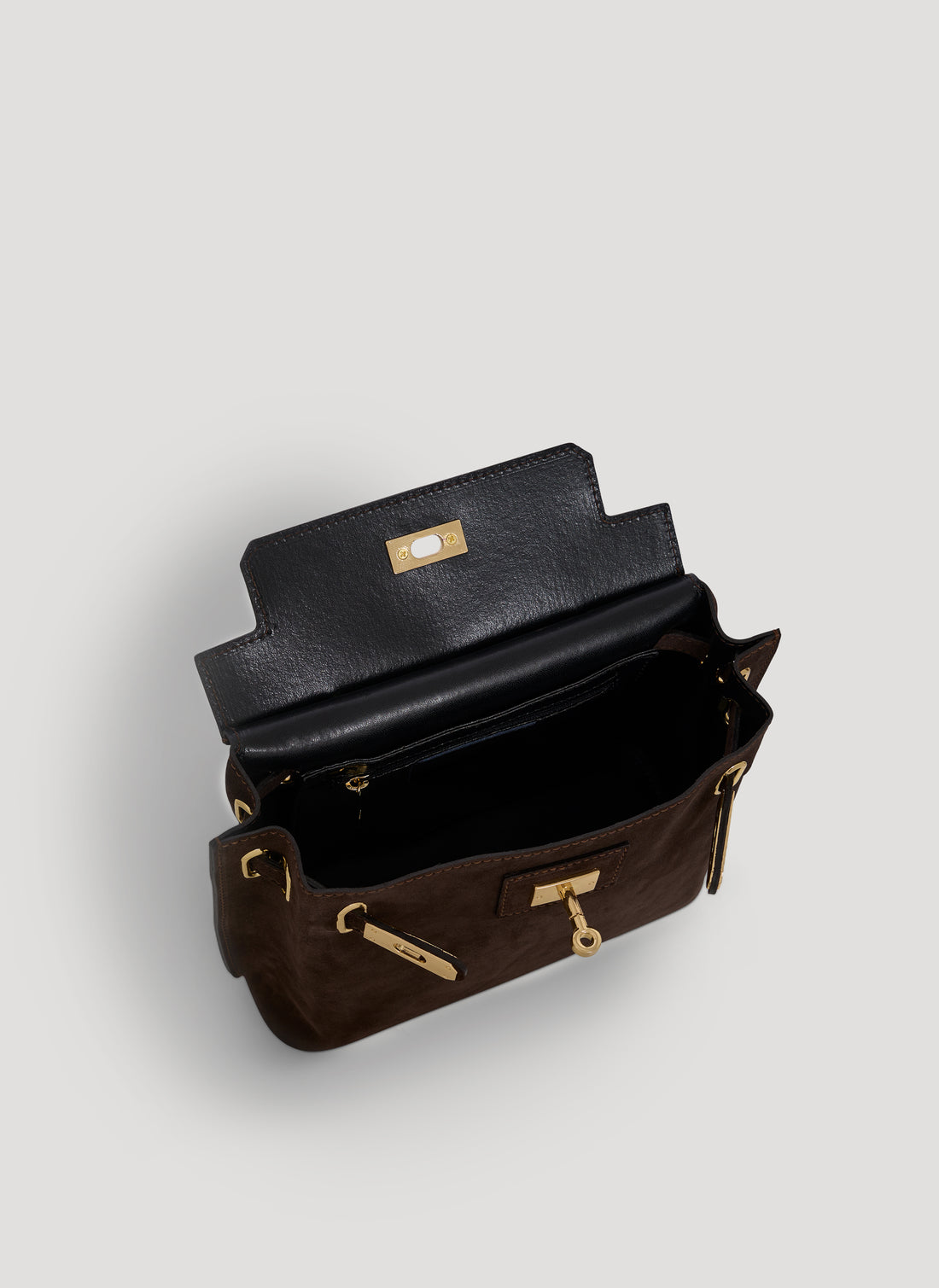 Borsa Giselle in Camoscio Testa di Moro