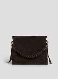 Braid bag in Orange Dollar leather