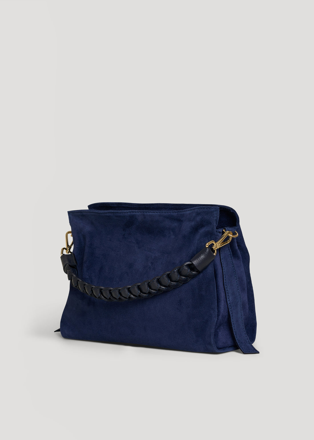Braid bag in Orange Dollar leather