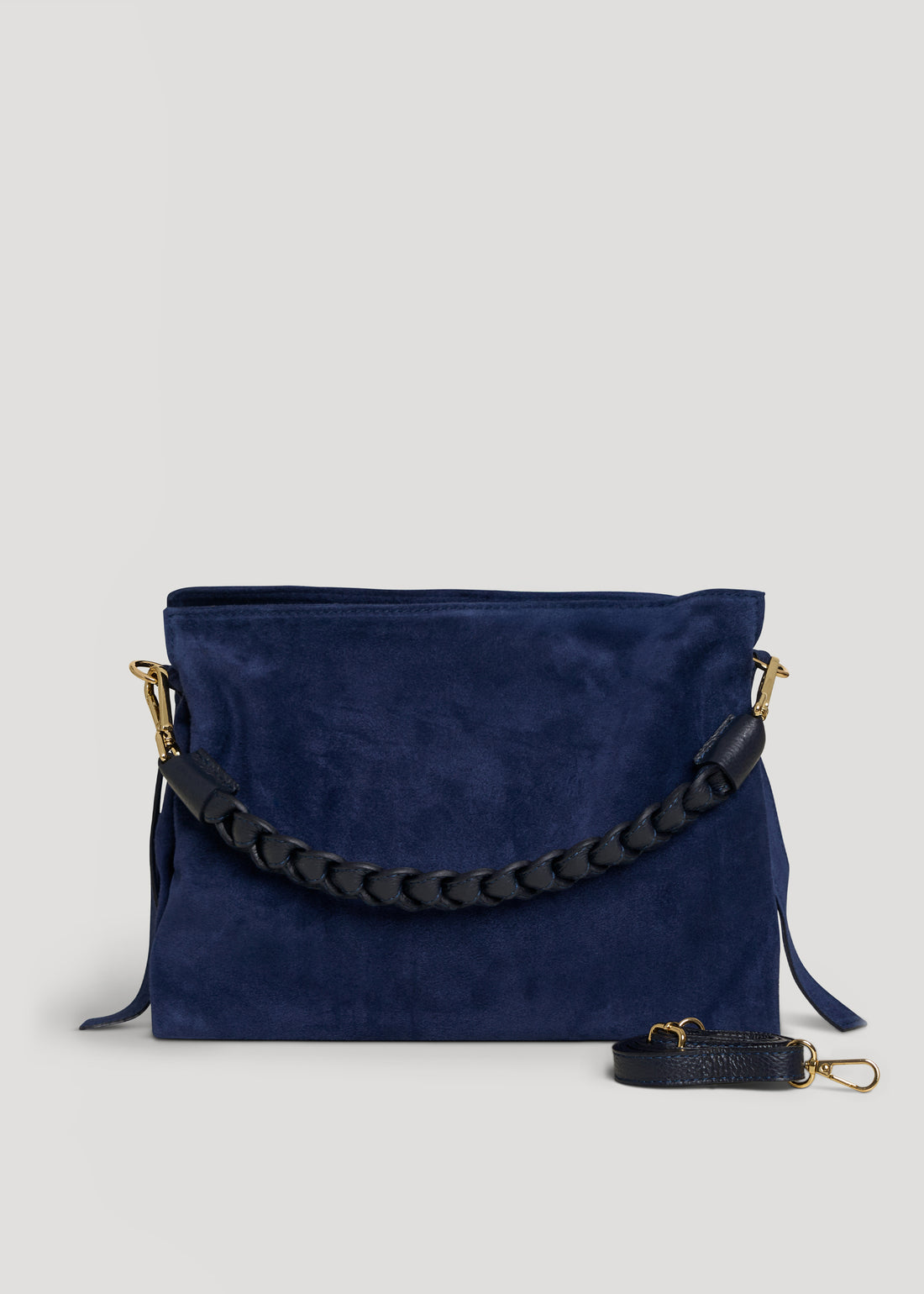 Braid bag in Orange Dollar leather