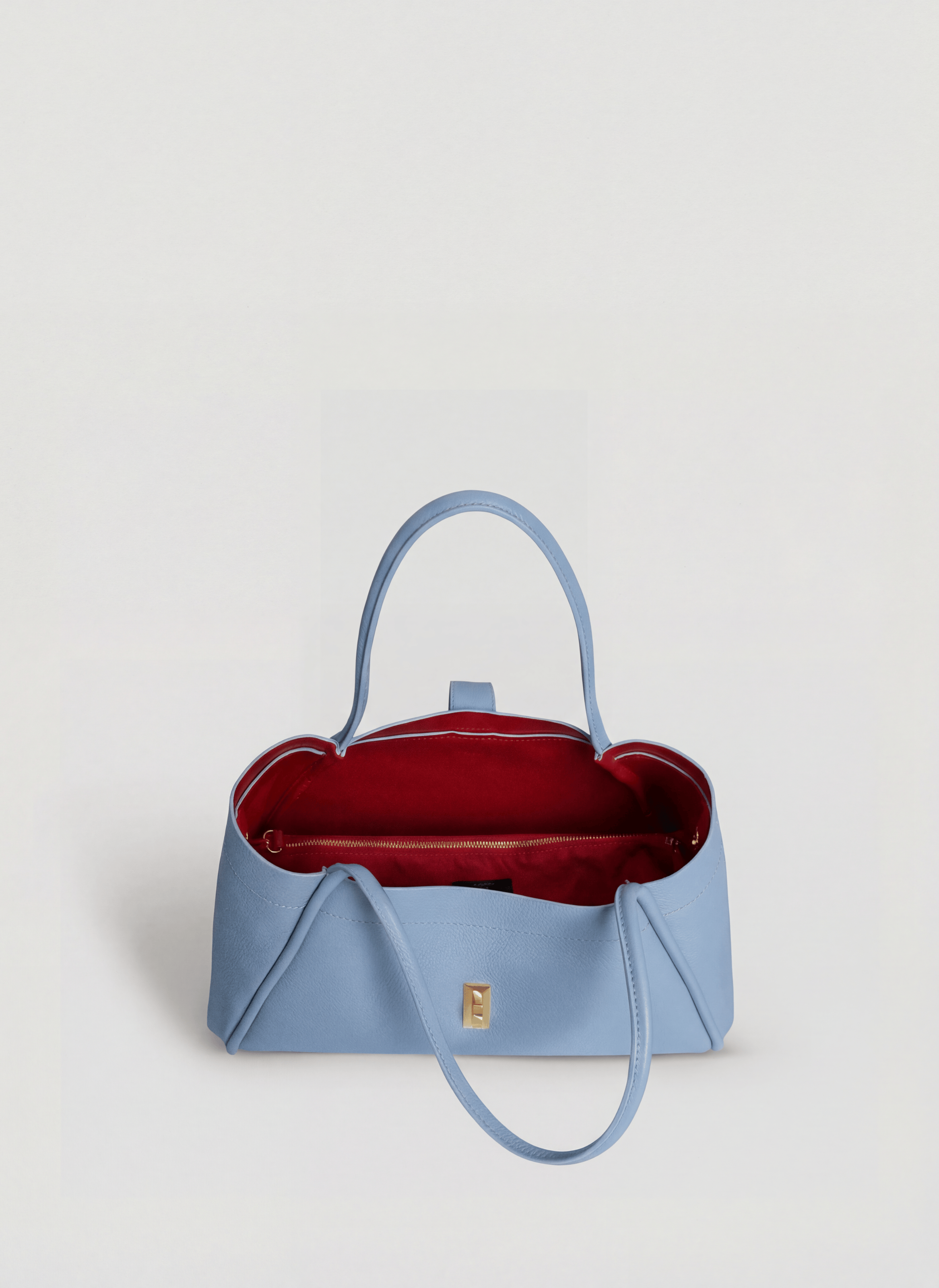 Borsa Mayfair Micro in Pelle Togo Denim - Voemièn