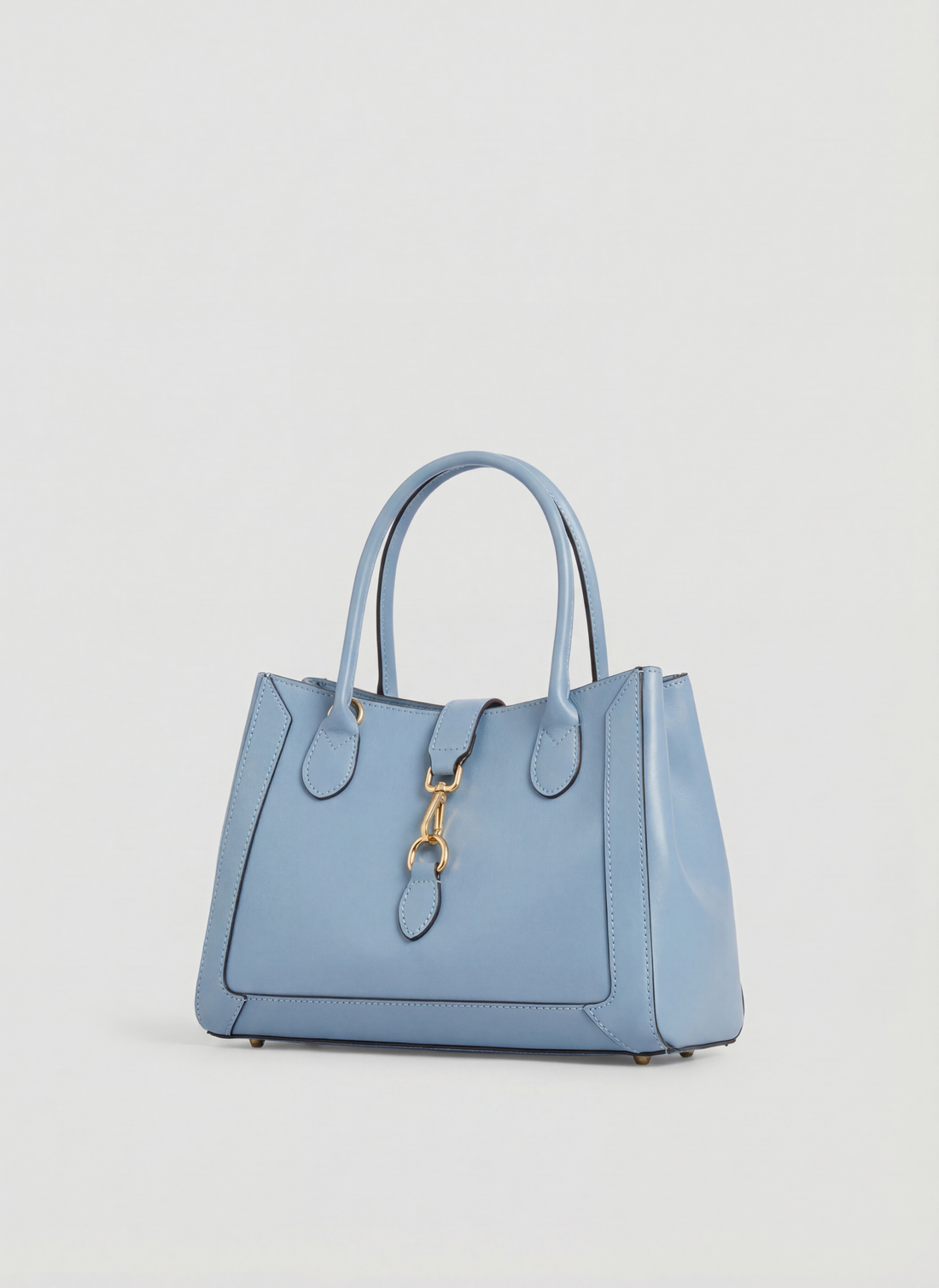 Borsa Chloe micro in pelle spazzolata Denim - Voemièn