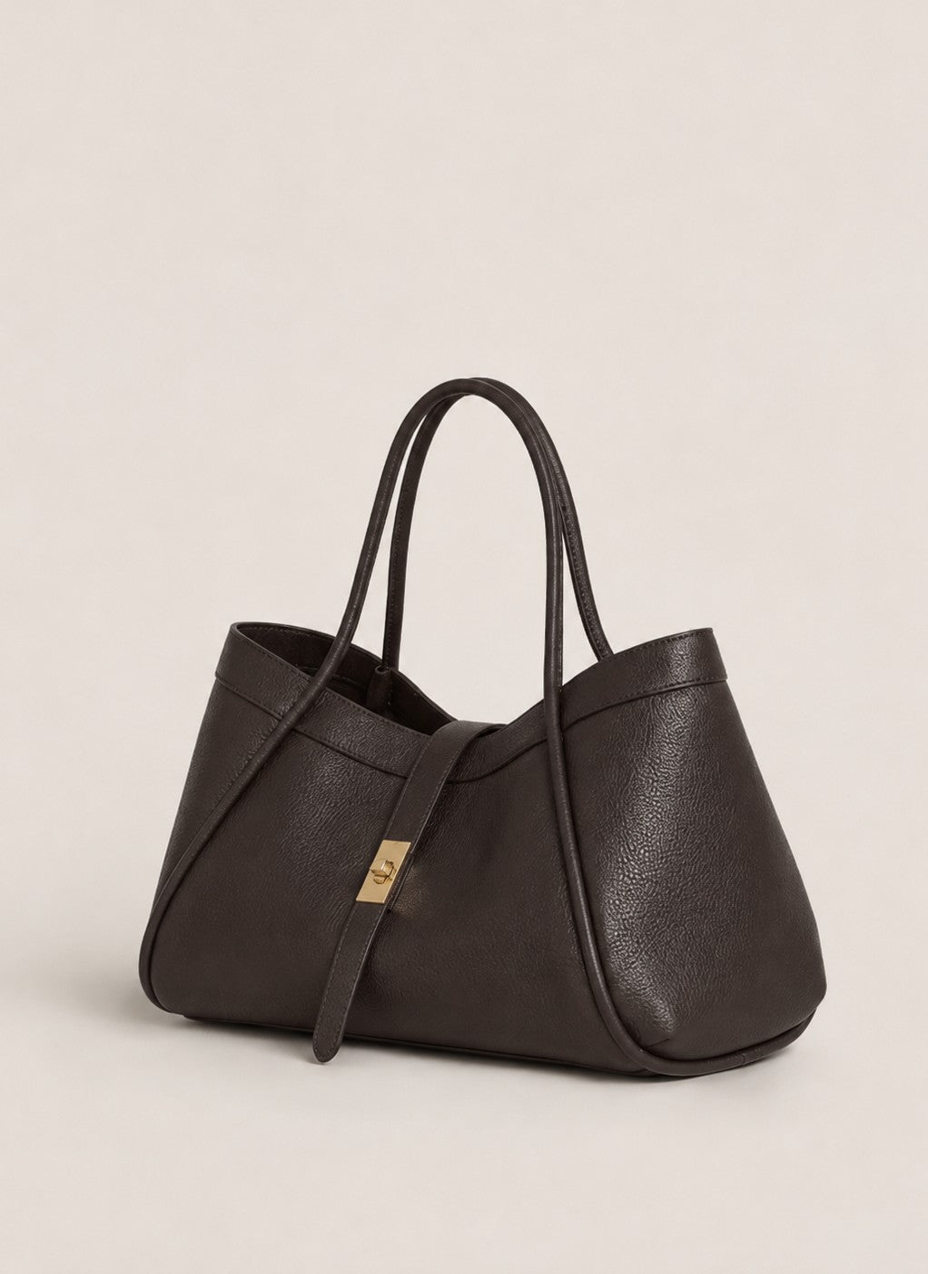 Borsa Mayfair Media in Pelle Togo Testa di Moro