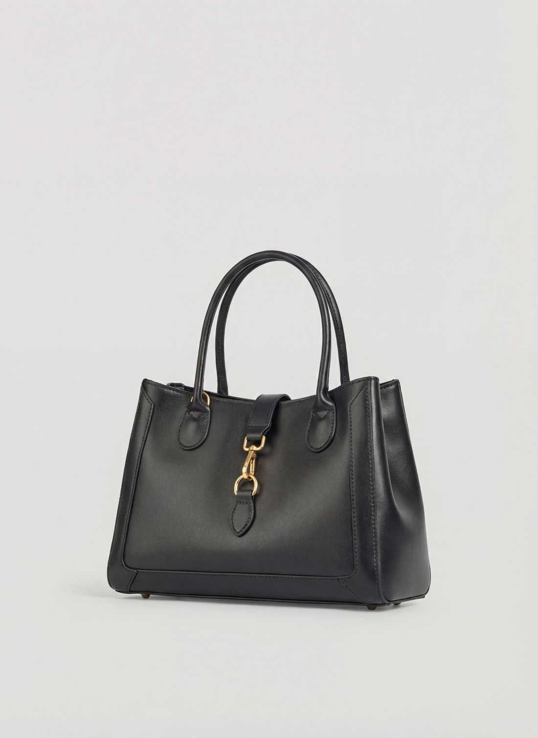 Borsa Chloe Micro in Pelle Spazzolata Nera - Voemièn