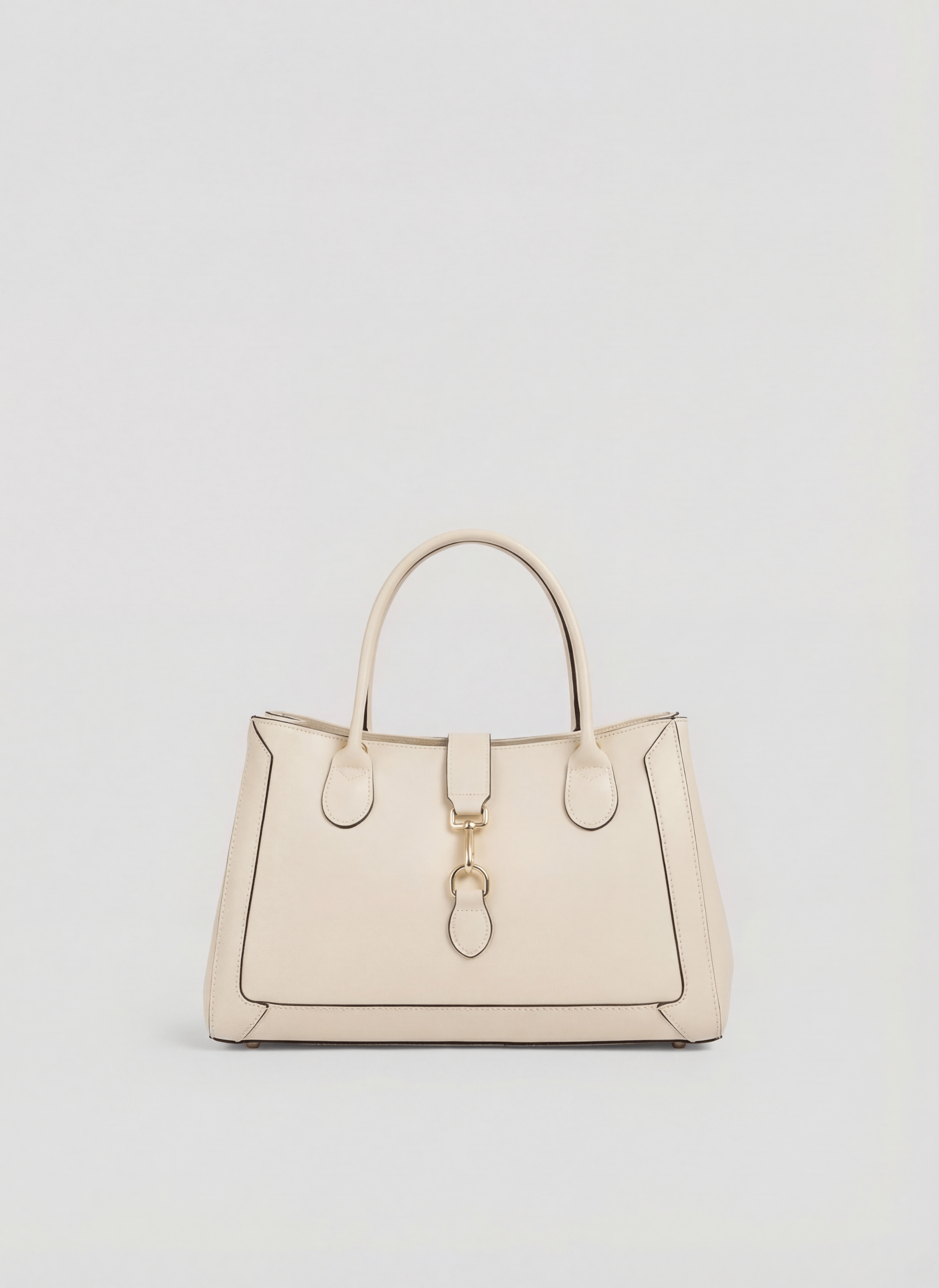 Borsa Chloe Micro in Pelle Spazzolata Beige - Voemièn