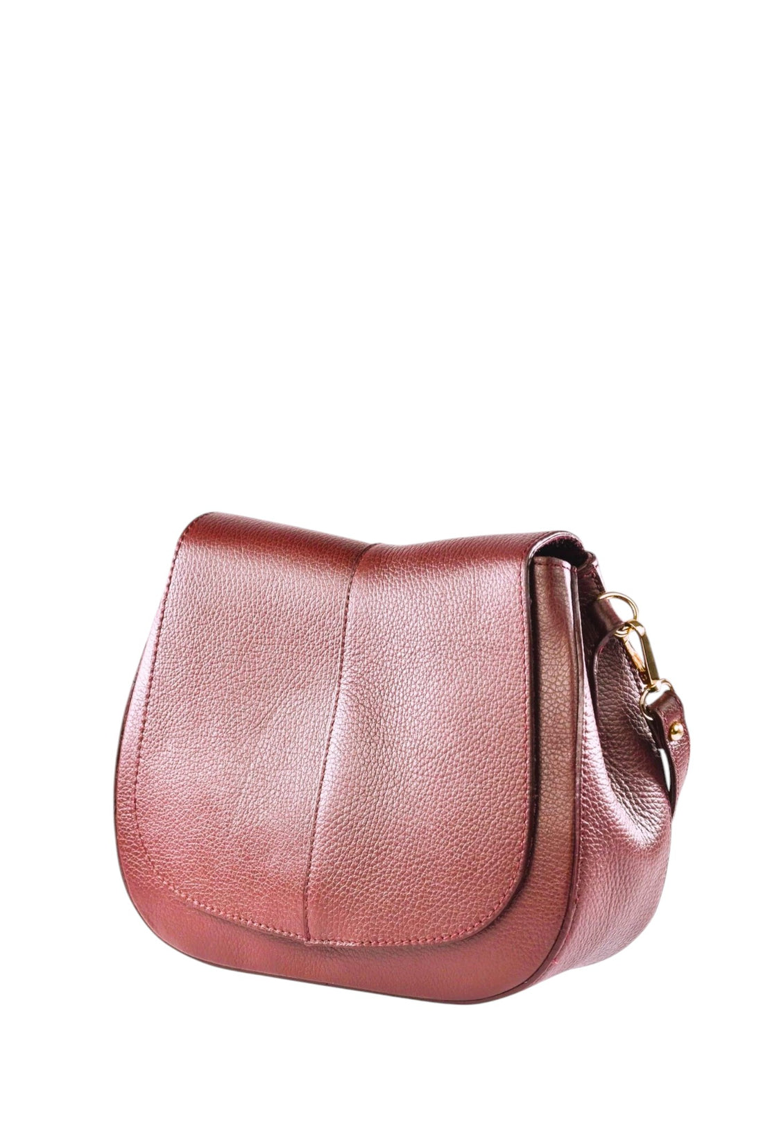 Sac Braid en cuir Dollar Fuchsia