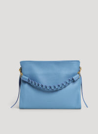 Braid bag in Orange Dollar leather