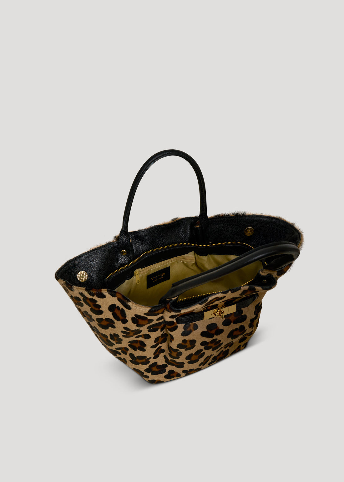 Bamboo Babe bag in Beige Dollar leather