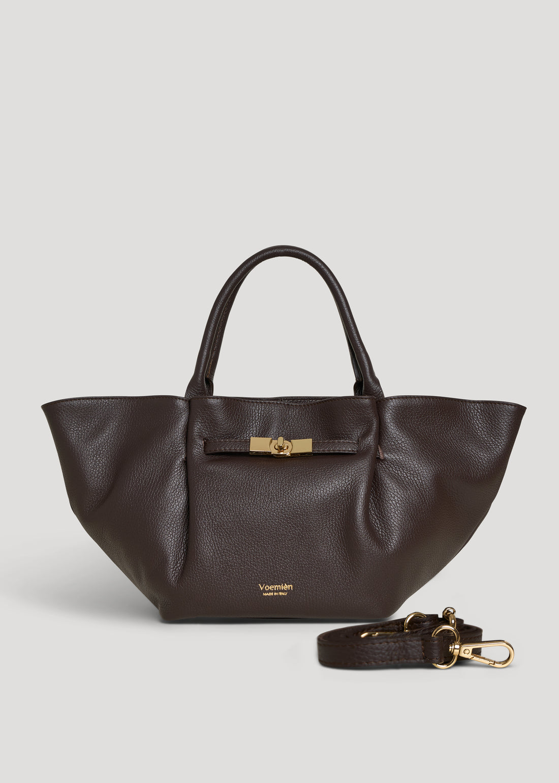 Bamboo Babe bag in Beige Dollar leather