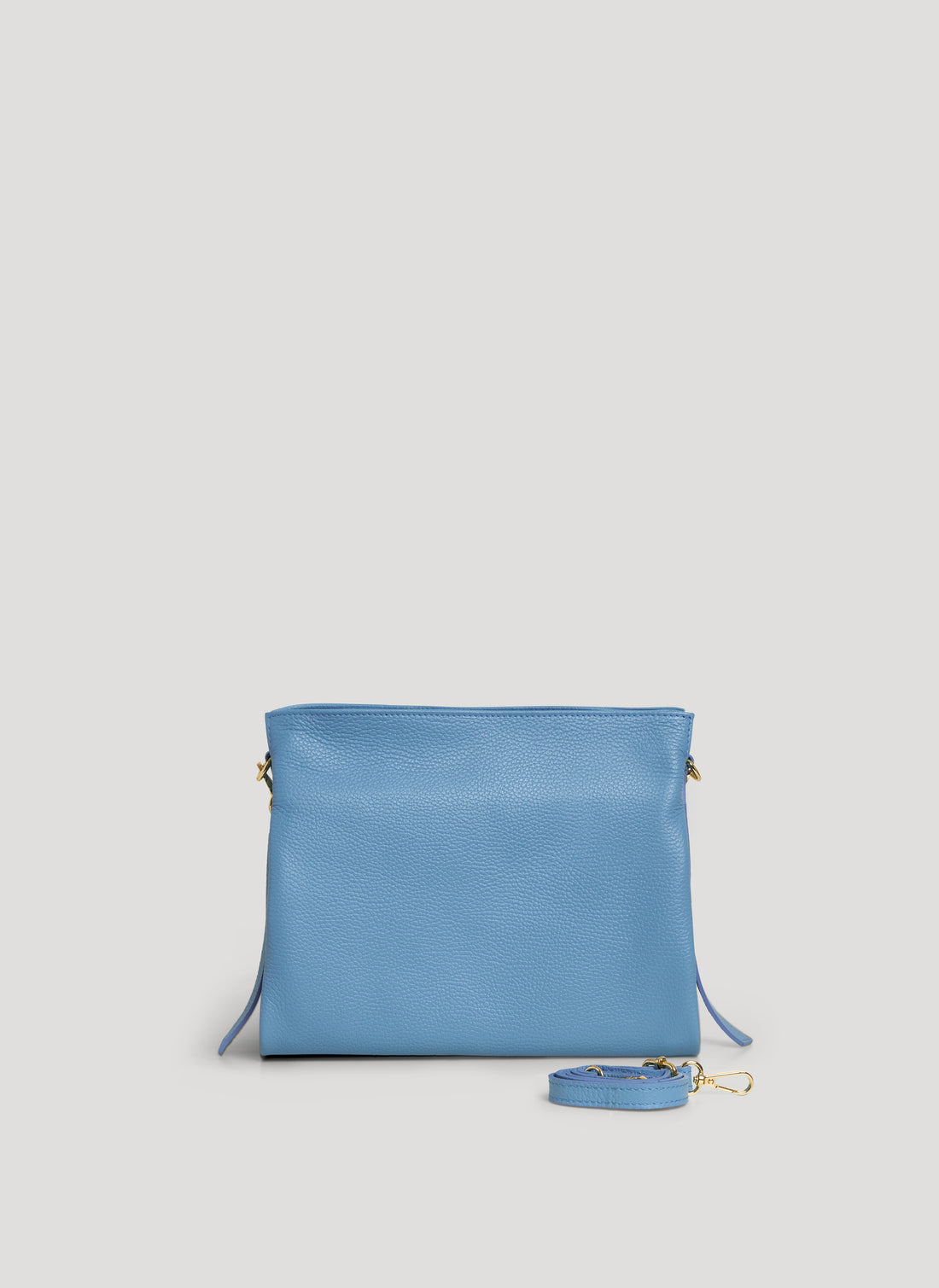 Borsa Braid Micro in Pelle Dollaro Denim - Voemièn