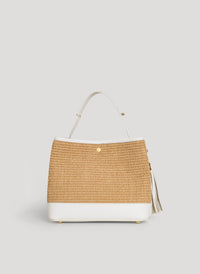 Kendy bag in White Dollar leather