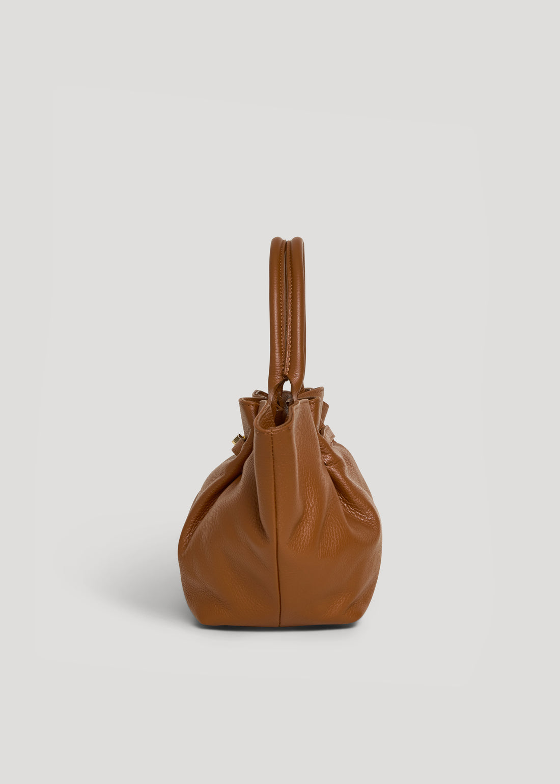 Bamboo Babe bag in Beige Dollar leather