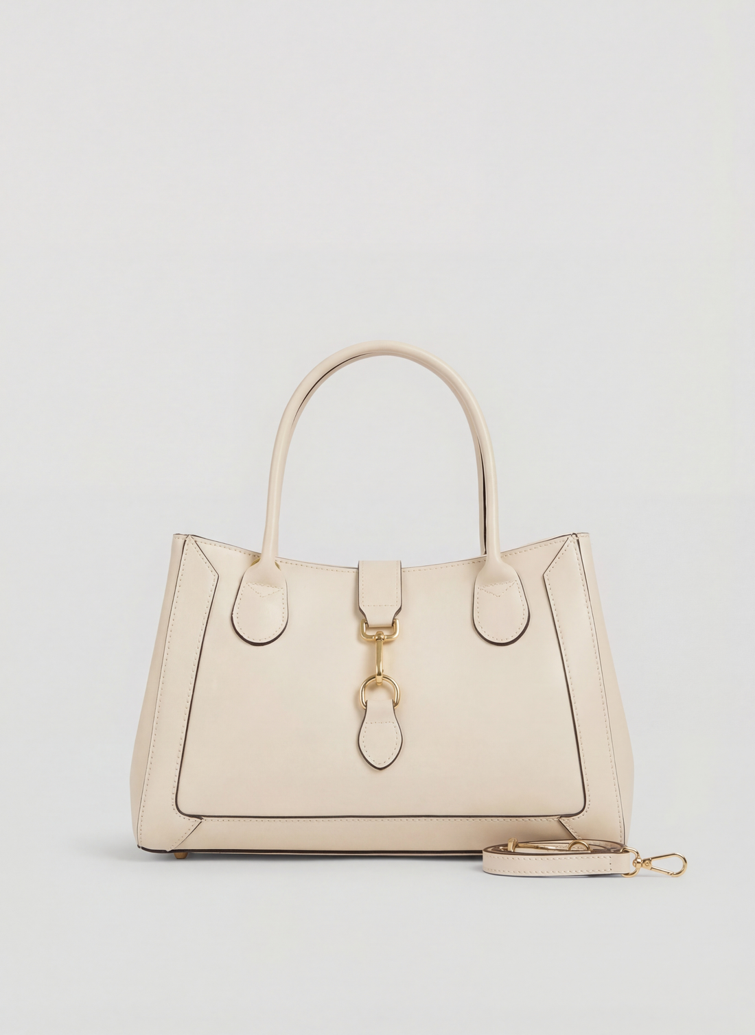 Borsa Chloe Micro in Pelle Spazzolata Beige - Voemièn