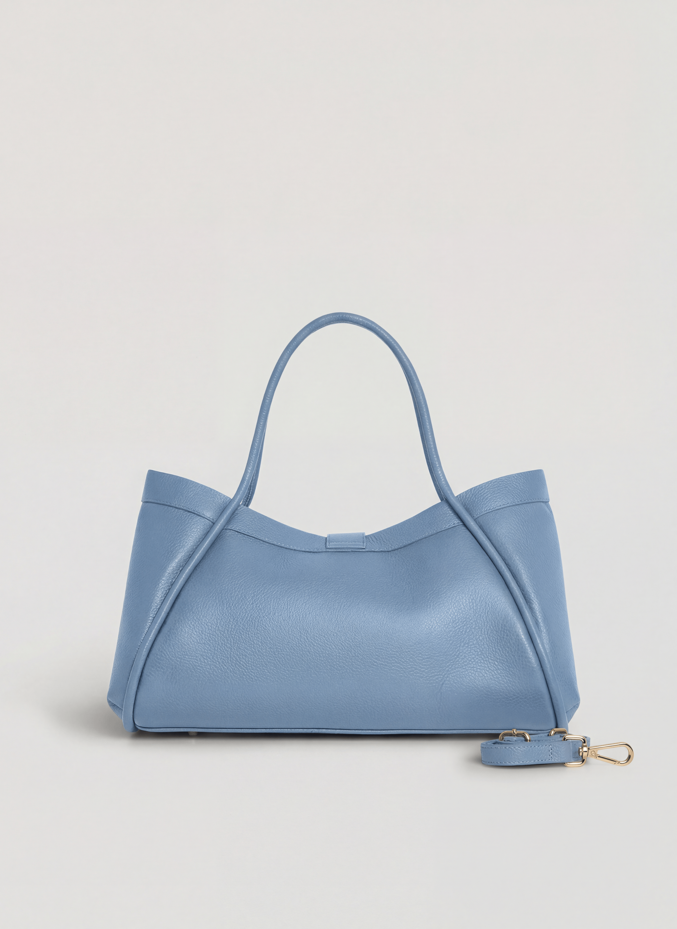 Borsa Mayfair Micro in Pelle Togo Denim - Voemièn