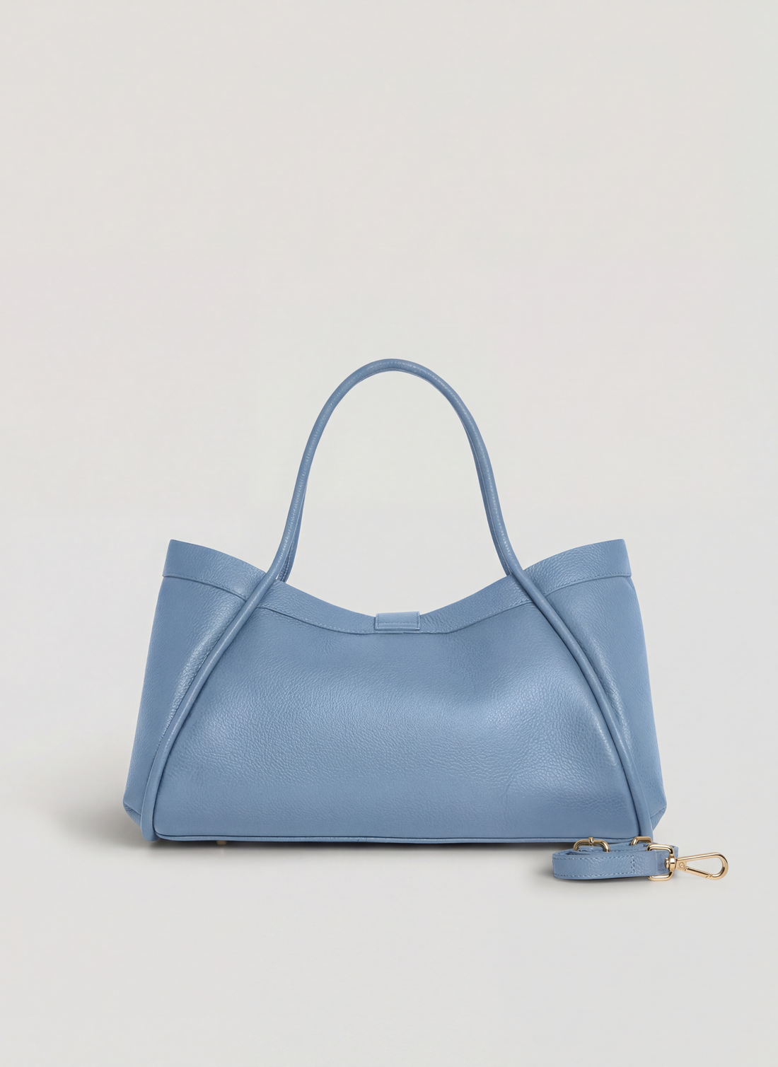 Borsa Mayfair Micro in Pelle Togo Denim - Voemièn