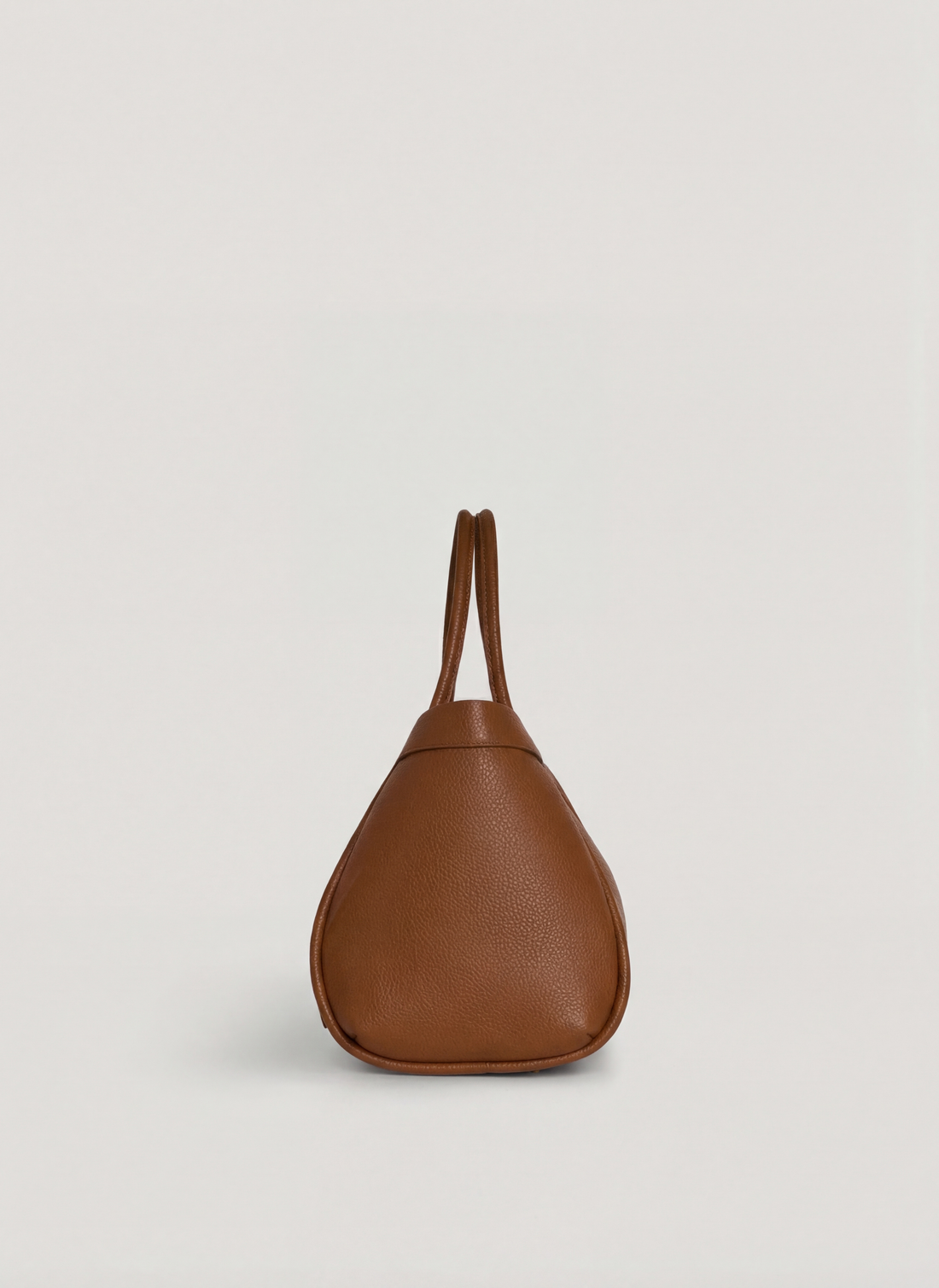 Borsa Mayfair Micro in Pelle Togo Cuoio - Voemièn