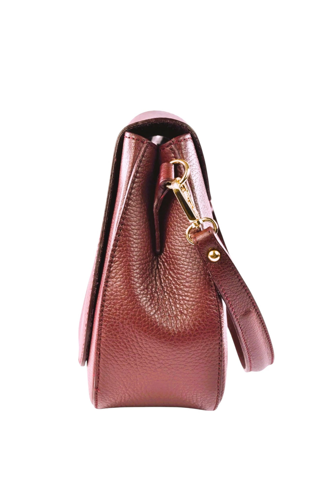 Sac Braid en cuir Dollar Fuchsia