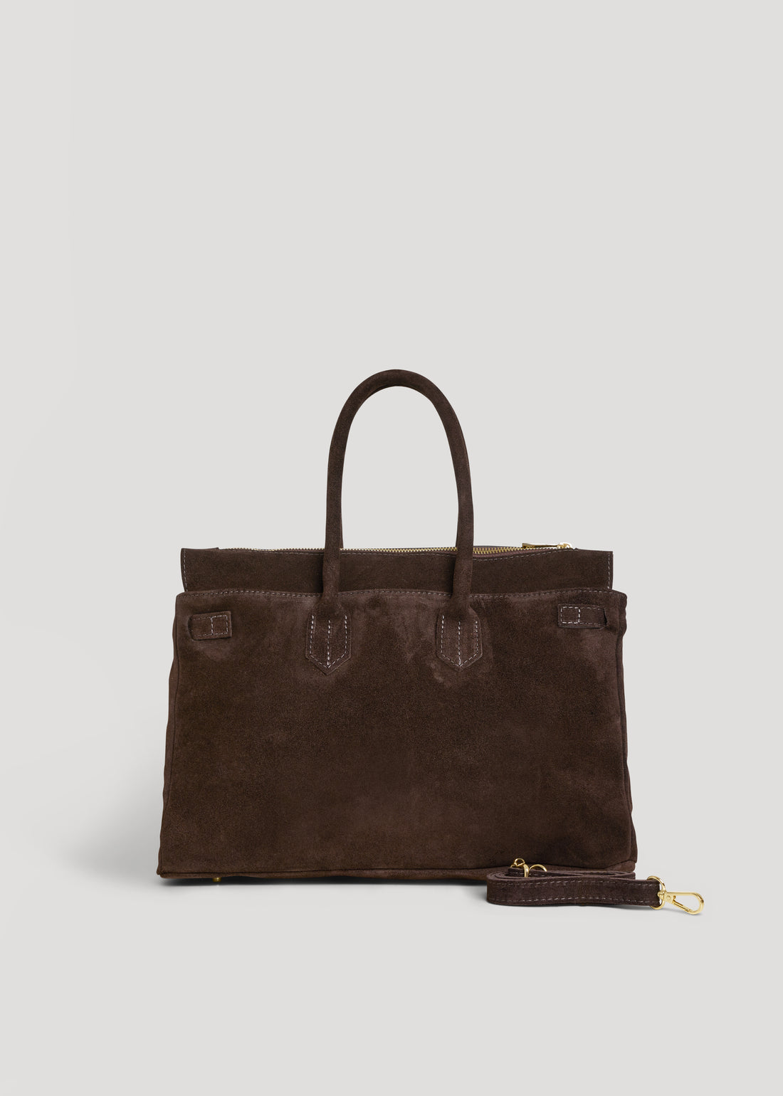 Borsa Elizabeth in Camoscio Testa di Moro