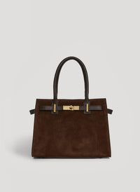 Grace bag in black dollar leather