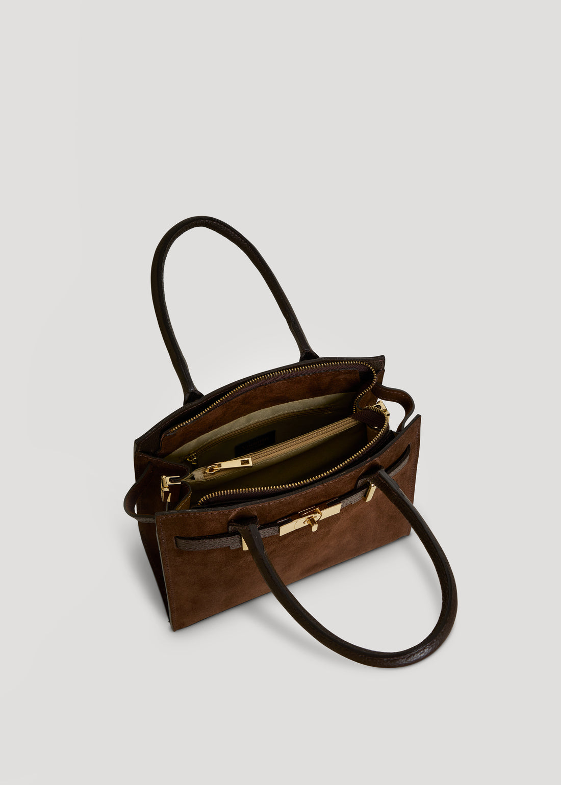 Grace bag in black dollar leather