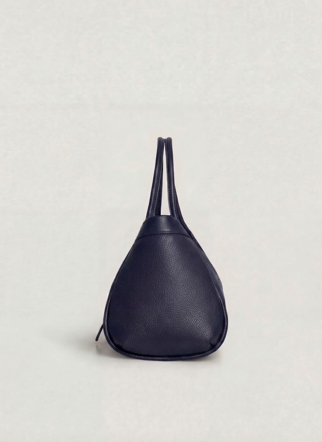 Borsa Mayfair Micro in Pelle Togo Blu Navy - Voemièn