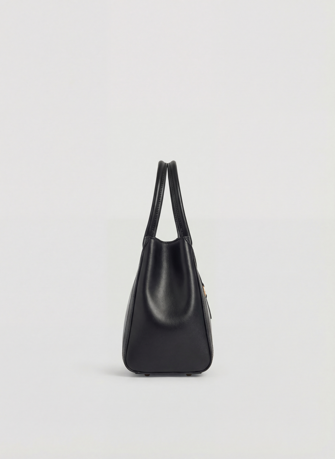 Borsa Chloe Micro in Pelle Spazzolata Nera - Voemièn