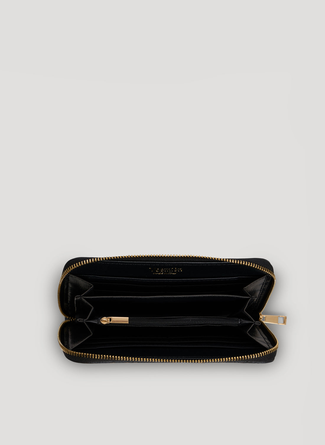 Portafoglio Voemièn Grande in Pelle Togo Nero