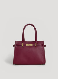 Grace bag in black dollar leather