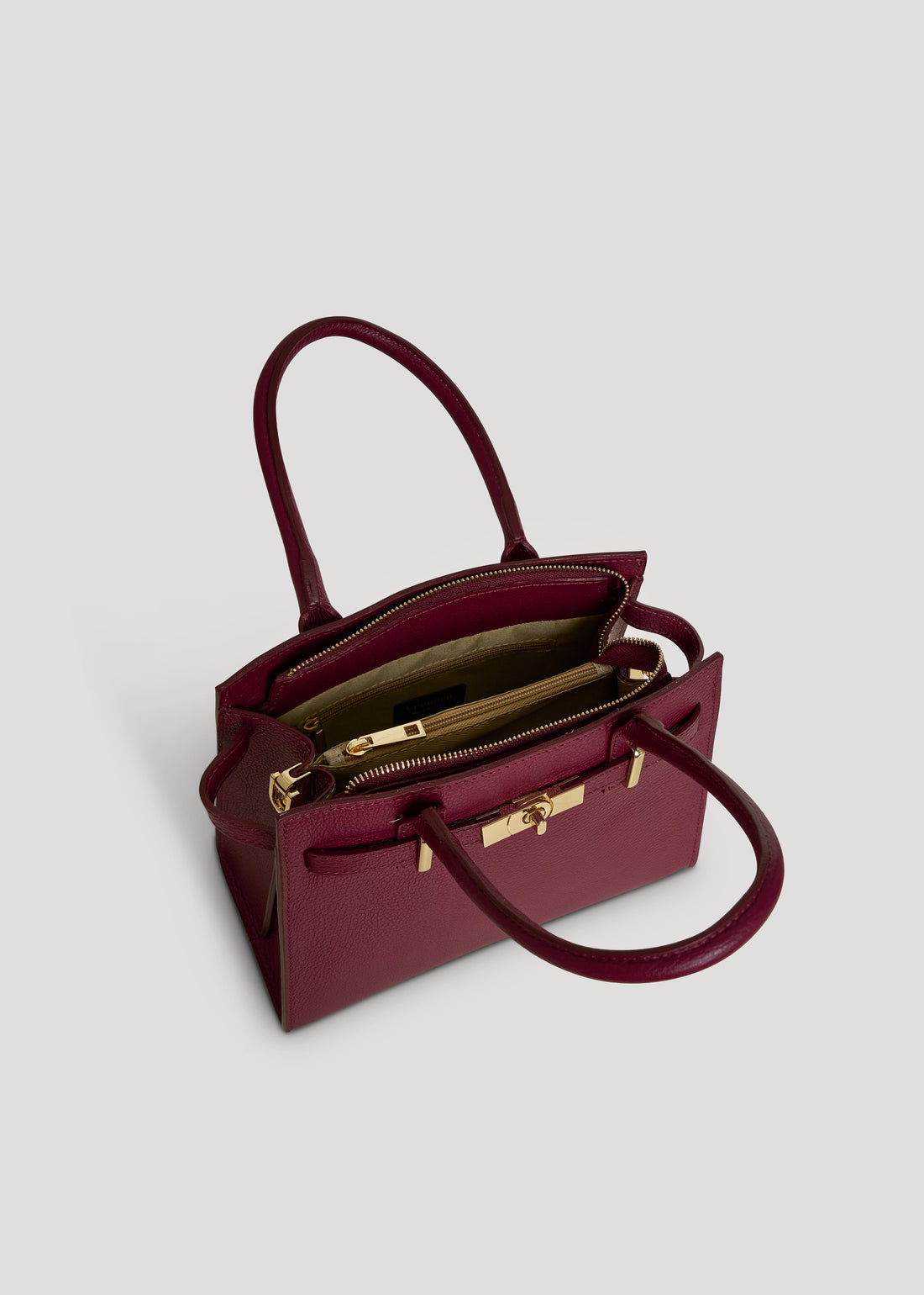 Grace bag in black dollar leather