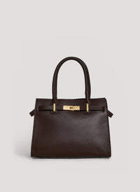 Grace bag in black dollar leather